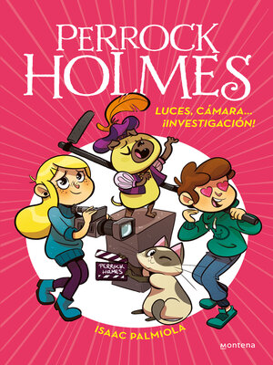 cover image of Luces, cámara... ¡investigación! (Serie Perrock Holmes 18)